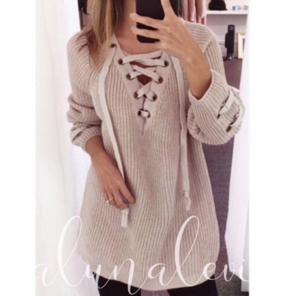 Knit sweater